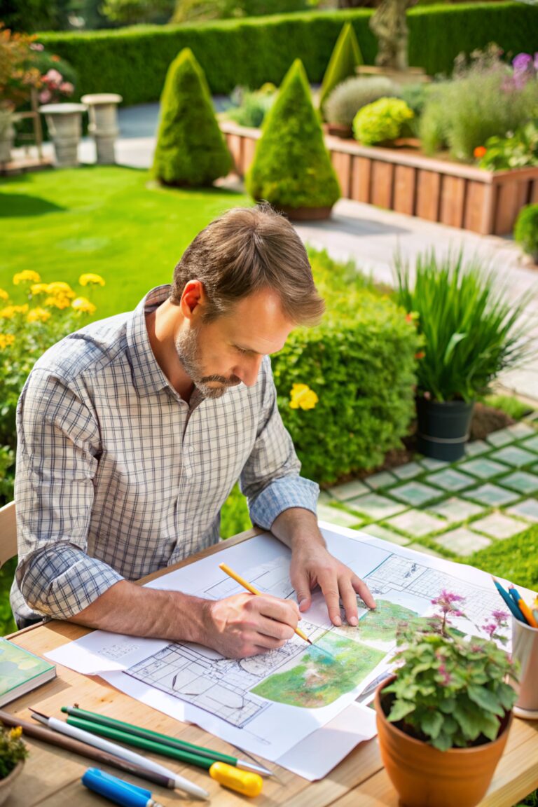 Jak opticky zvětšit malou zahradu pomocí rozvržení